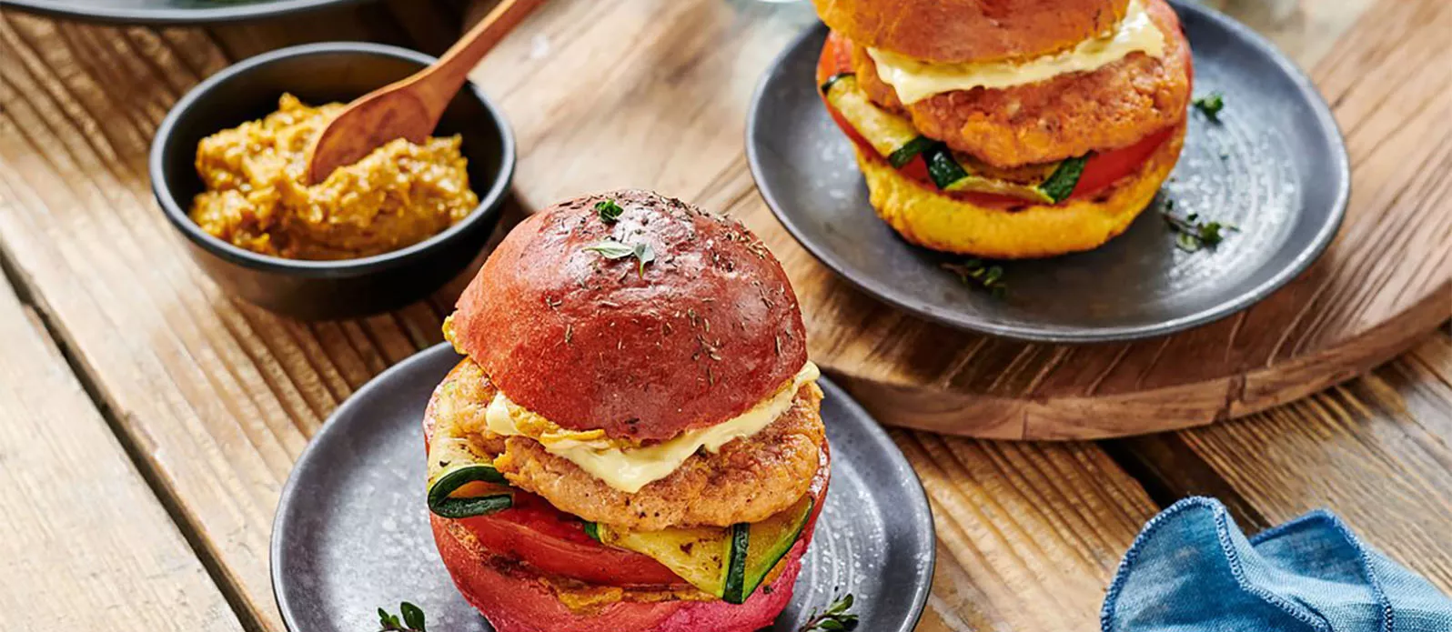 Geroosterde Zalmburger