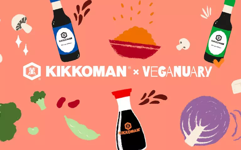 Wonderlijk wild: Veganuary met Kikkoman, Illustratie, decoratief