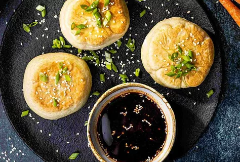 Paddenstoelen en veggie gevulde baobroodjes