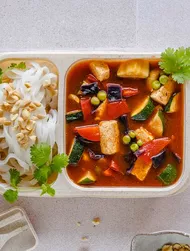 Groentesoep met tofu