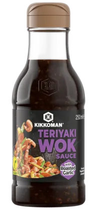 Kikkoman Teriyaki Saus met Geroosterde Knoflook