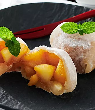 Eenvoudige appelmochi