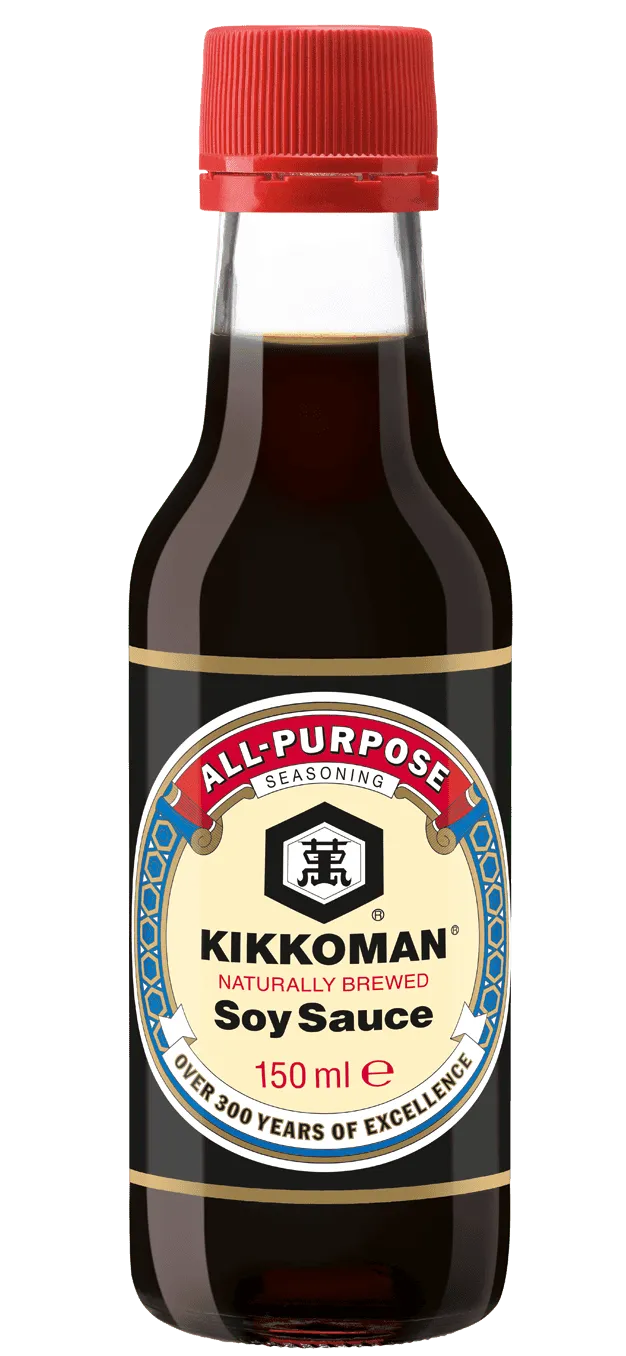 Kikkoman Natuurlijk Gebrouwen Sojasaus 150ml fles Kikkoman Natuurlijk Gebrouwen Sojasaus 150ml fles