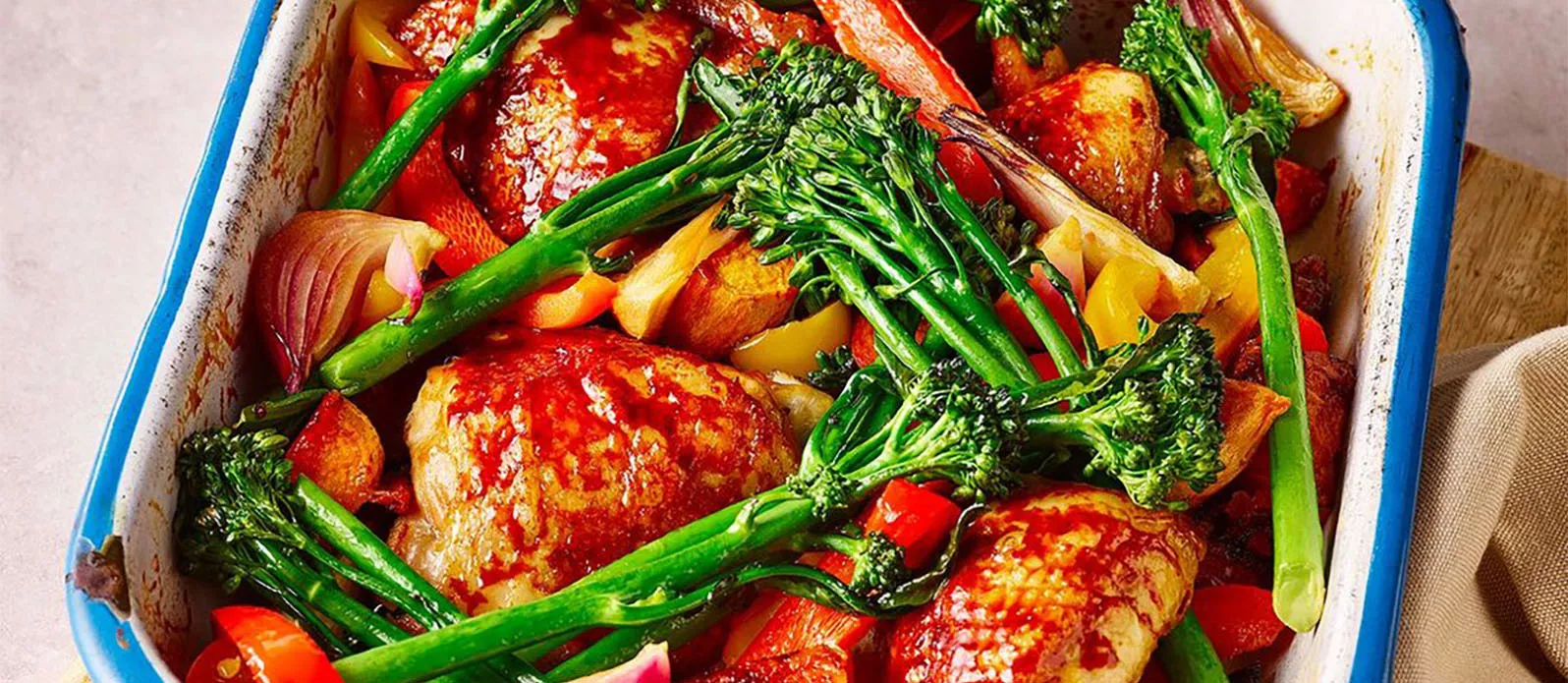 Teriyaki-kip-traybake