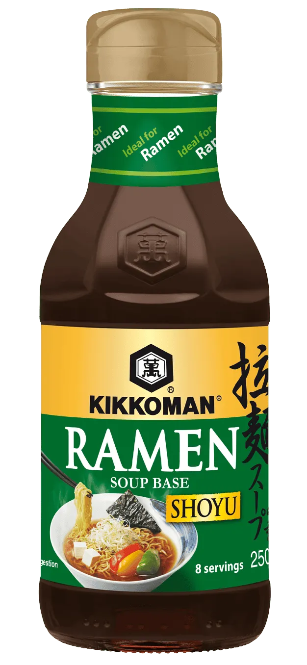 Kikkoman Geconcentreerde Ramen Noedelsoep Basis - Shoyu (Sojasaus) Smak 250ml fles