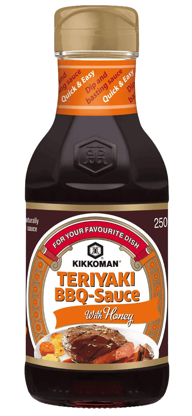 Kikkoman Teriyaki Barbecuesaus met Honing 250ml fles