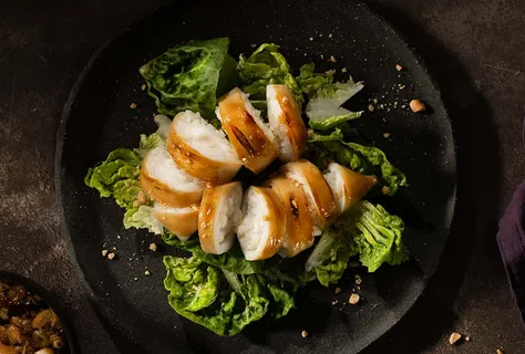 Teriyaki-inktvis gevuld met sushirijst