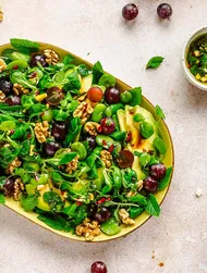 Avocadosalade met druiven