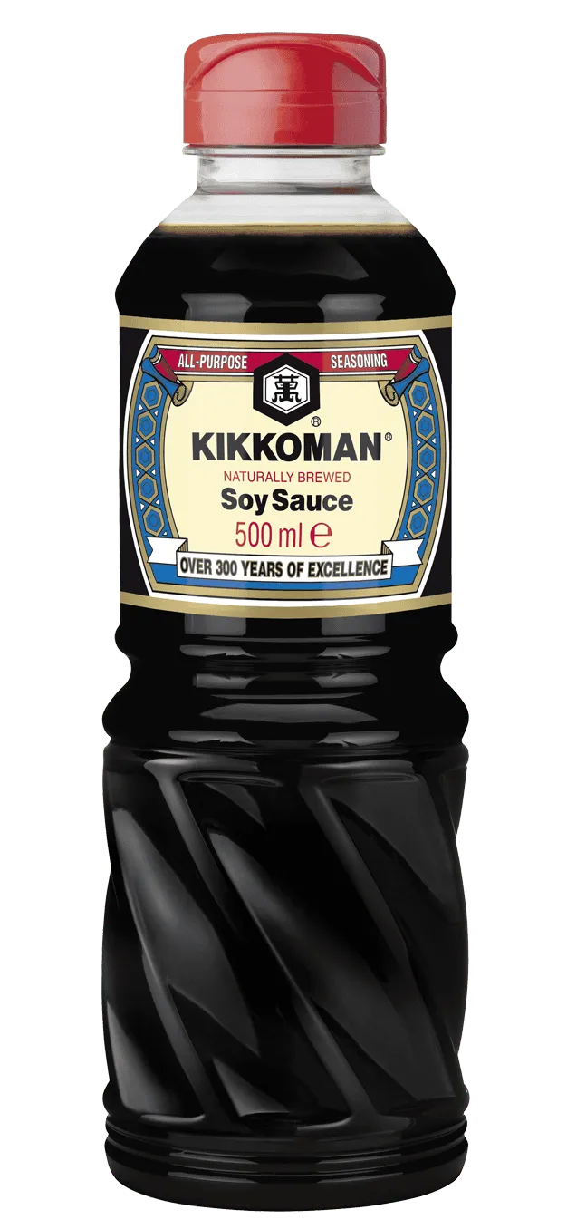 Kikkoman Natuurlijk Gebrouwen Sojasaus 500ml PET