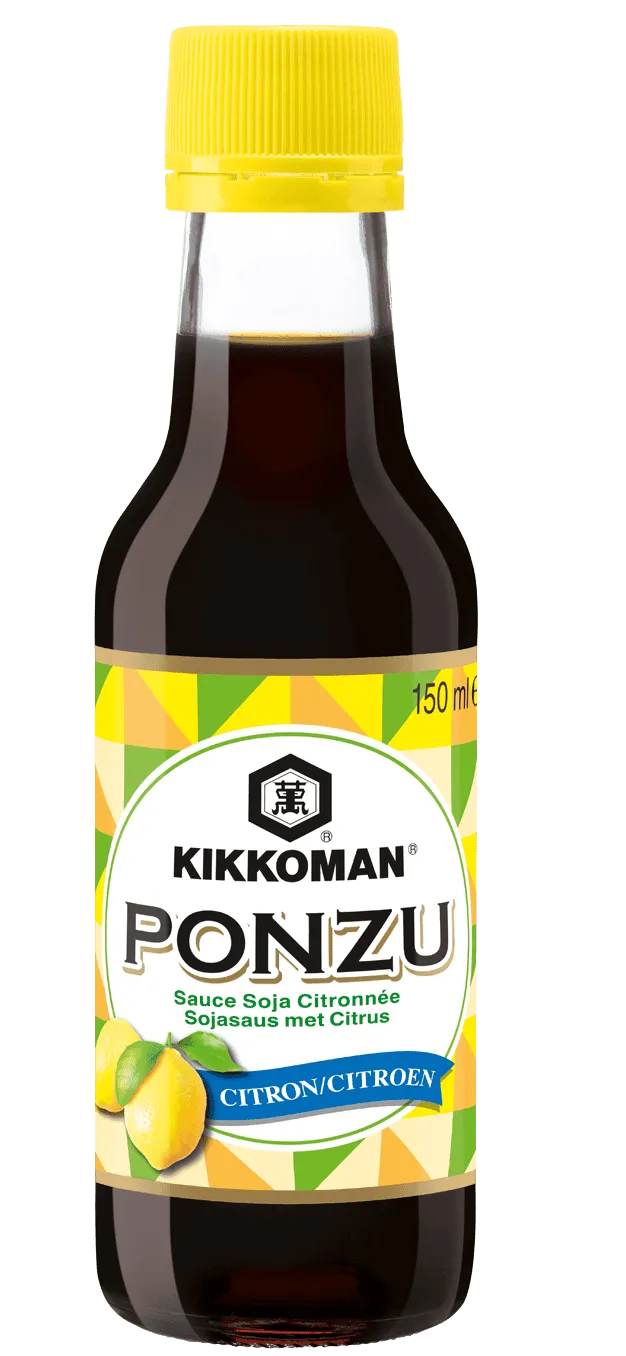 Kikkoman Ponzu - een Mengsel van Sojasaus, Azijn en Citroensmaakstof 150ml fles
