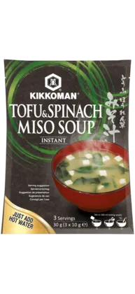 Kikkoman Tofu- en Spinazie Misosoep