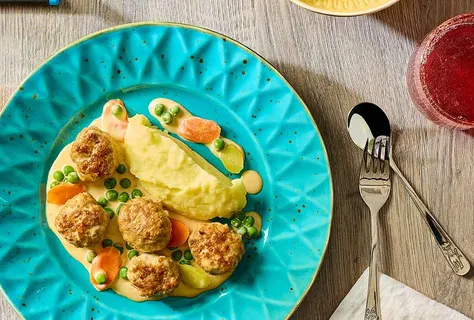 Gehaktballetjes met puree