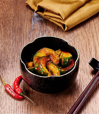 Komkommer kimchi
