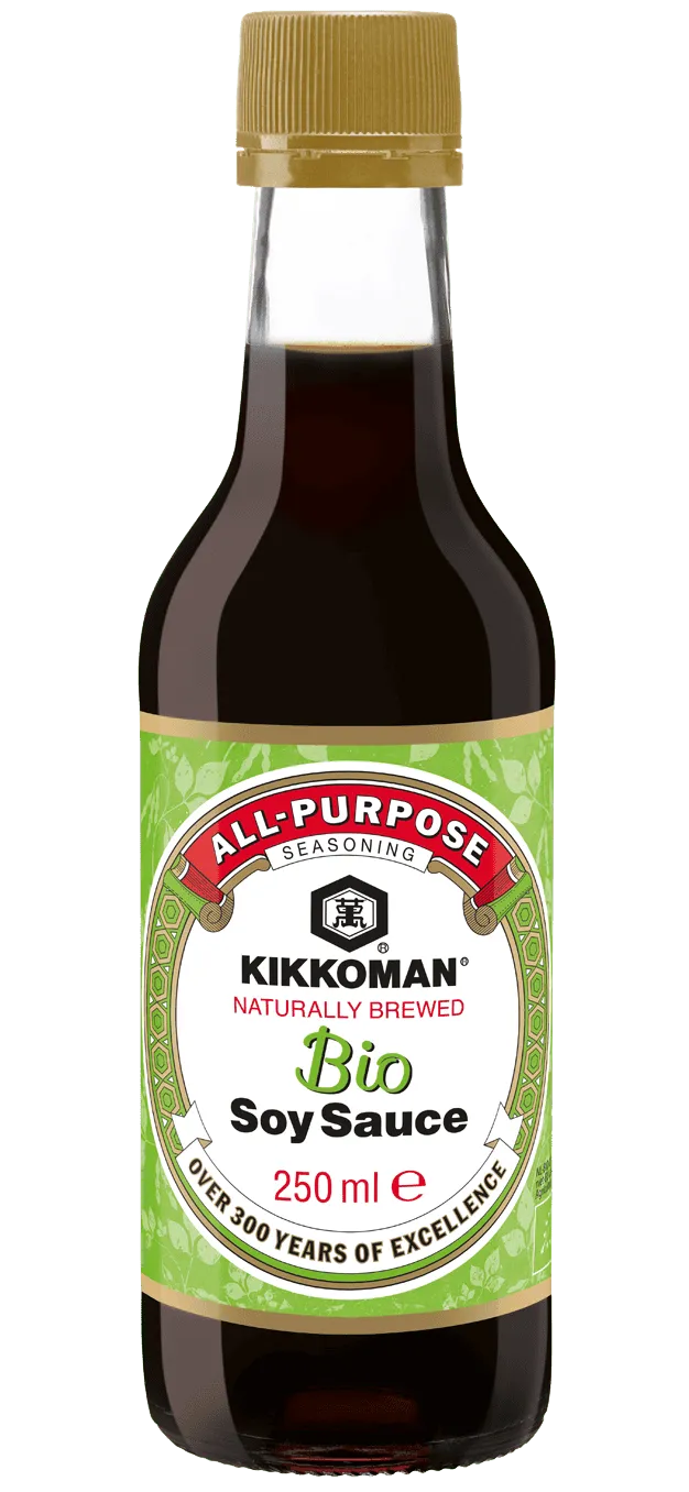 Kikkoman Natuurlijk Gebrouwen Biologische Sojasaus 250ml fles