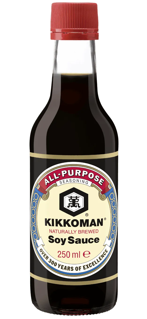 Kikkoman Natuurlijk Gebrouwen Sojasaus 250ml fles Kikkoman Natuurlijk Gebrouwen Sojasaus 250ml fles